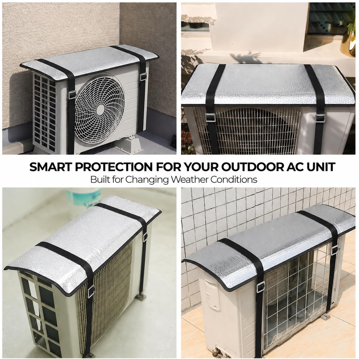Shadenex - AC Outdoor Unit Aluminium Cover