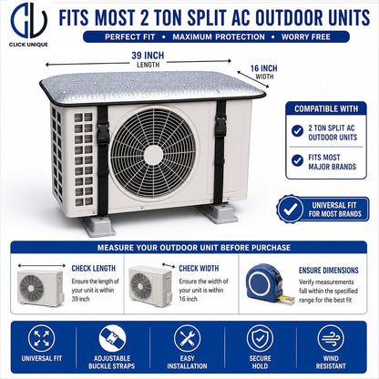 Shadenex - AC Outdoor Unit Aluminium Cover